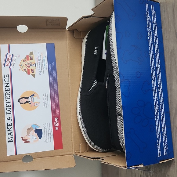 NEW Bob's by Skechers Black Flexpadrille Hi- Pleasant Harmony, Womens size 11 - Picture 12 of 13